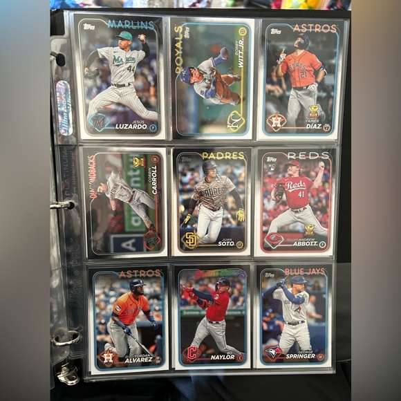 2024 Topps Series 1 All-Star Baseball 45-Card Binder-Shohei Ohtani Bobby Witt jr - Picture 6 of 10